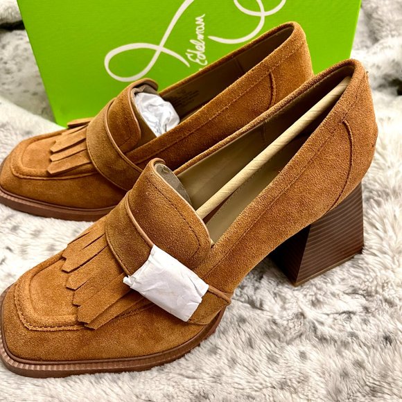 Sam Edelman Quinly Kiltie Block Heel Loafer MSRP$190 2024's Most Beloved Loafer - Picture 1 of 16